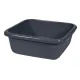 Curver afwasbak vierkant 40x40 cm antraciet